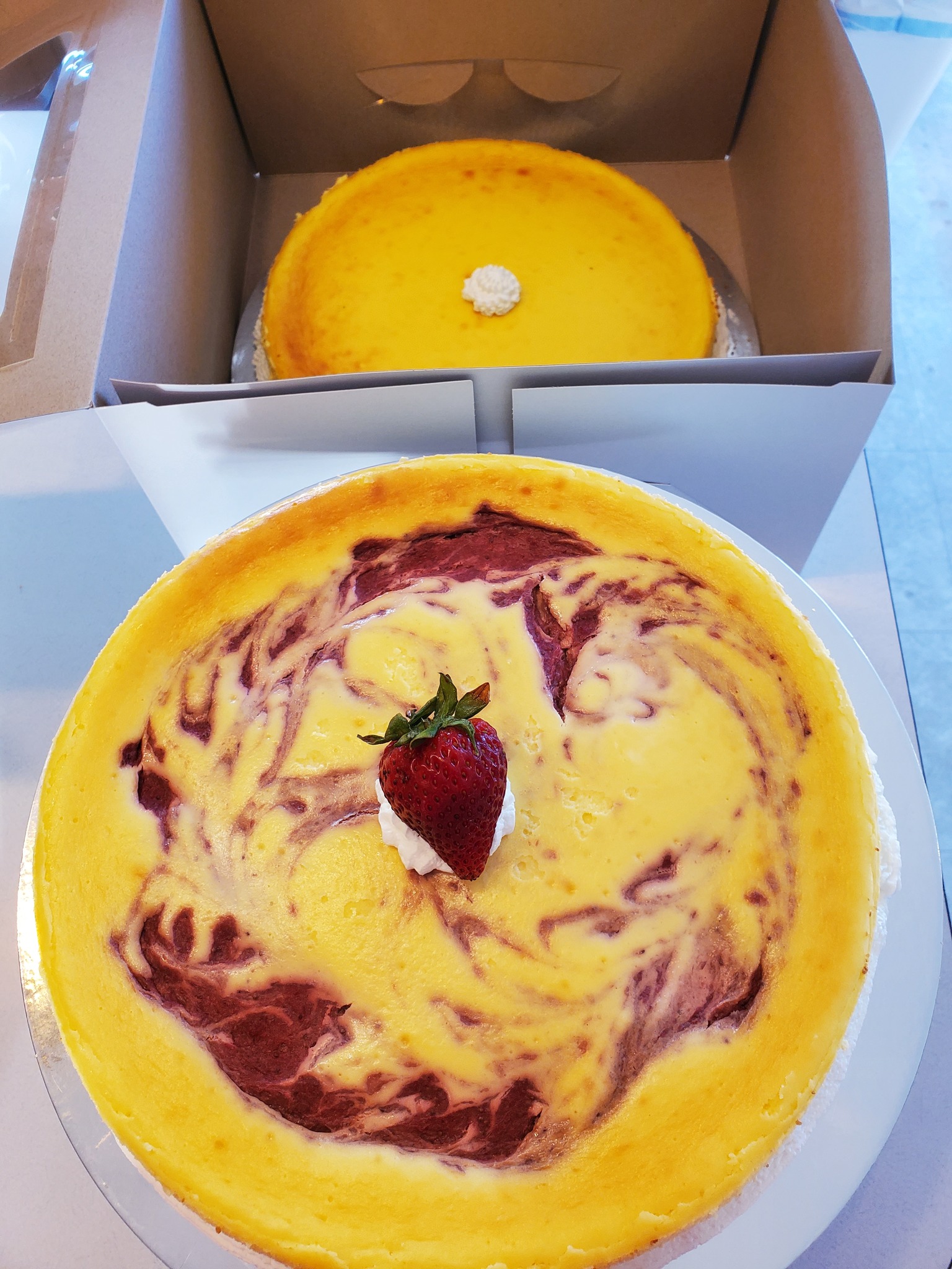 Fruit Cheesecakes